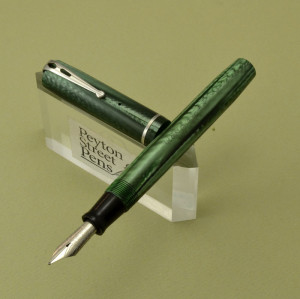 Esterbrook Dollar Fountain Pen - Green, 3968 Nib Firm Broad (Excellent ...