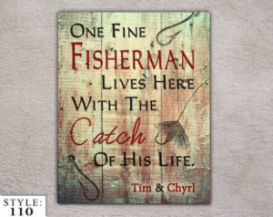 couples wood sign 11 x14 home decor outdoors fishing home gift couples ...