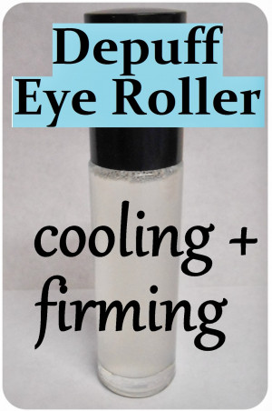 DIY Anti-Puff Eye Roller (Cooling, Firming + Anti-Aging) – Homemade ...