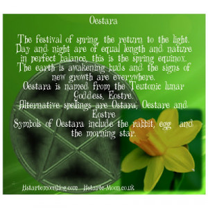 Oestara, the spring equinox, history and celebrations