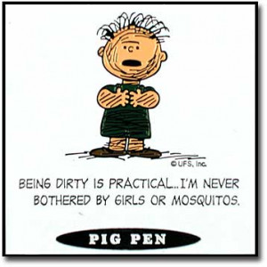 Peanuts Quotes - Pig Pen - peanuts Photo