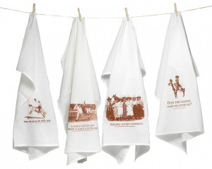 Cowgirl Quotes About Life Rules: COWGIRL KITCHEN TOWELS IN WHITE ...