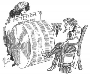Editorial cartoon from the WASHINGTON POST, October 31, 1909. Mark ...