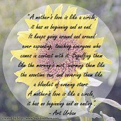 ... circles mothers love positive quotes dishcloth inspirational quotes