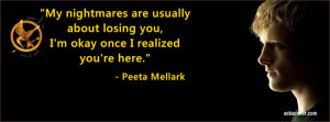 Funny Peeta Quote The Hunger Games Movie Photo