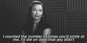 glee quote on Tumblr
