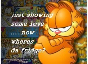 Showing Love Garfield Tag Code: