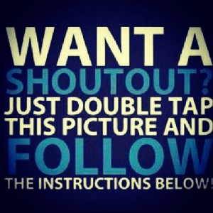 Shout Out Instagram Instagram like