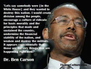 Ben Carson quote from CPAC 2013