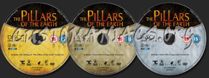 The Pillars of the Earth dvd label