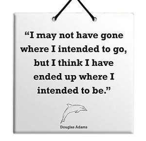 Douglas-Adams-Quote-Ceramic-Wall-Hanging-Plaque-TILE-Home-Decor-Gift ...