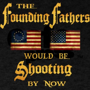 Founding Fathers Shooting T-Shirt on