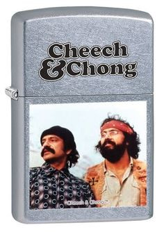 Zippo Cheech and Chong Pocket Cigarette Lighter More