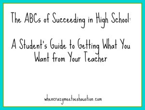 ABC’s for High School Students