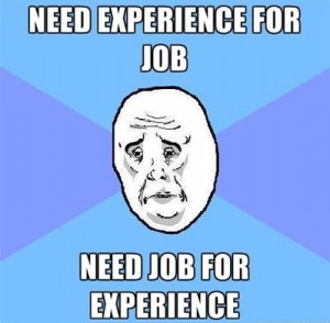 work experience , work experience paradox