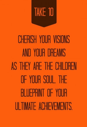 Achievement quotes, best, deep, sayings, your dreams