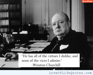 Winston Churchill Insult Quotes