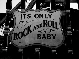 baby, black and white, plaque, rock and roll