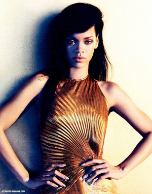 Rihanna Covers Harper’s Bazaar August 2012