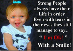 strong people Quotes About Her Beautiful Smile
