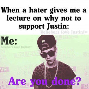 Justin Bieber Haters Hockeyfan