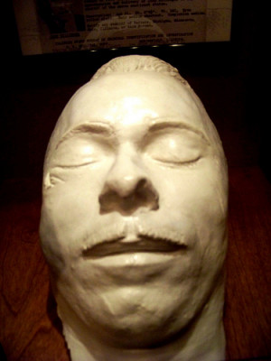 John Dillinger's Death Mask