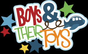 Boys & Their Toys SVG scrapbook title boys svg files svg files for ...