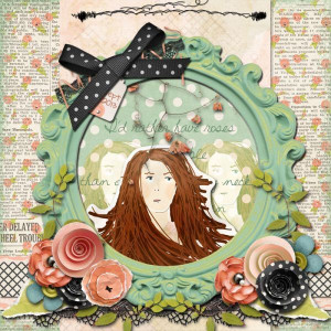 This is done for Stolen Moments' QOS Challenge - Pattern Paper. Quote ...