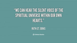 Ruth St Denis Quotes