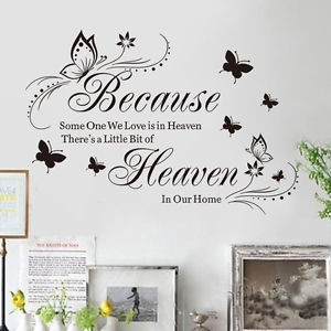 ... DIY Wall Quote Words Decals Vinyl Art Room Decor Removable Mural AUC01