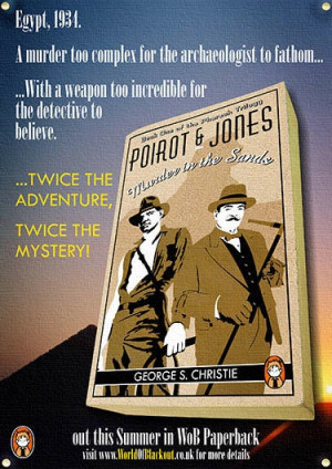 Indiana Jones meet in a mystery novel set in Eypet, 1934. Looks great ...