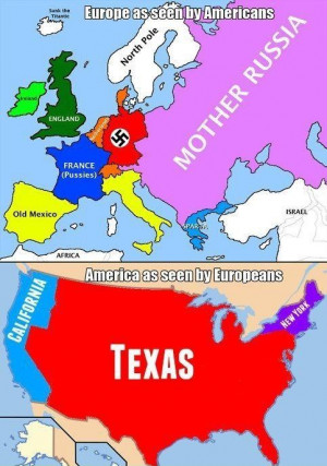 Europe as seen by Americans vs America as seen by Europeans