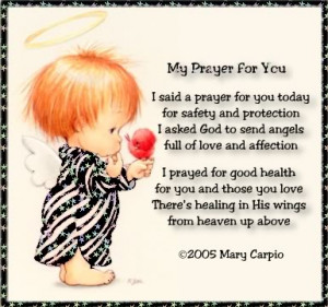 My prayers for you.