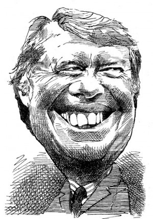Jimmy Carter Caricature