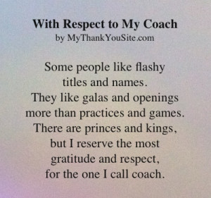 Thank you poem to coaches (cheer coaches, too!)