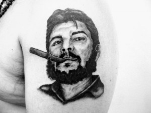 Che Guevara Portrait Tattoo