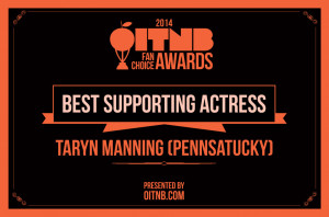 Best Supporting Actress — Taryn Manning 37%