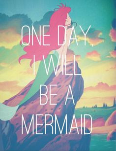 Yuppers! Question of the day~ if u could b a mermaid what color tail ...