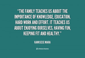 Quotes About Importance of Family