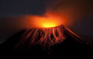 狂野大自然：厄瓜多尔通古拉瓦火山喷发