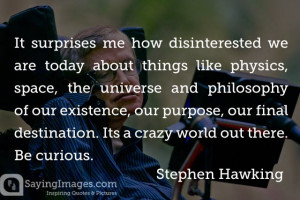 Stephen Hawking Quotes on Religion & Science