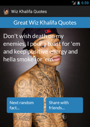 Wiz Khalifa Quotes - screenshot
