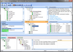 Creating suites of test cases from ETS repository