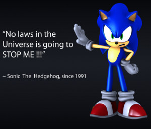 Sonic Memoriable Quote by john28882