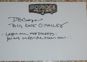 Bioshock 2 - DB Cooper