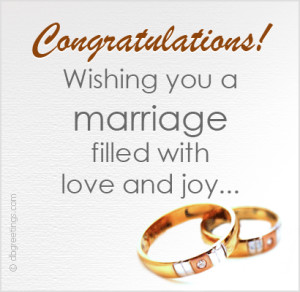 wedding wishes congratulations