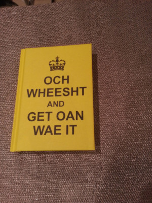 ... full of Scottish jokes, Doric proverbs, and famous quotes. Fantastic