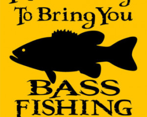 BASS FISHING SIGN 9