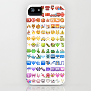 Emoji icons by colors iPhone & iPod Case