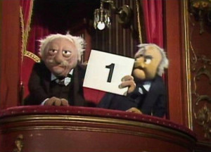 ... Statler and Waldorf puppets were made out of latex foam. Waldorf's